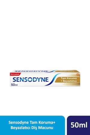 Sensodyne Diş Macunu Tam Koruma+Beyazlatıcı 50ml - 3