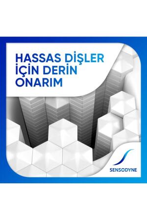 Sensodyne Onarım ve Koruma Diş Macunu 75ml + Tam Koruma ve Beyazlatıcı 50ml - 4