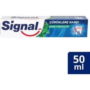 Signal Diş Macunu Çürüklere Karşı Nane Ferahlığı 50 ml - Signal