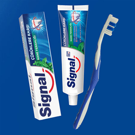 Signal Diş Macunu Çürüklere Karşı Nane Ferahlığı 50 ml - 6