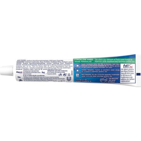 Signal Diş Macunu Çürüklere Karşı Nane Ferahlığı 50 ml - 7