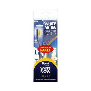 Signal White Now Gold Diş Macunu 75ml+Fırça Set - Signal