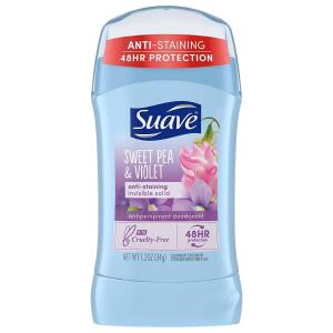 Suave Sweet Pea&Violet 48-Hour Antiperspirant&Deodorant Stick 34 gr (1.2 oz - Suave