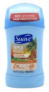 Suave Tropical Paradise 48-Hour Antiperspirant&Deodorant Stick 34 gr (1.2 o - Thumbnail