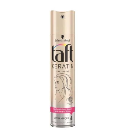 Taft Keratin Ultra Güçlü Saç Spreyi 250 ml - 1