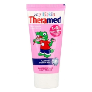 Theramed - Theramed Çilekli Diş Macunu 1-6 Yaş 50ml 