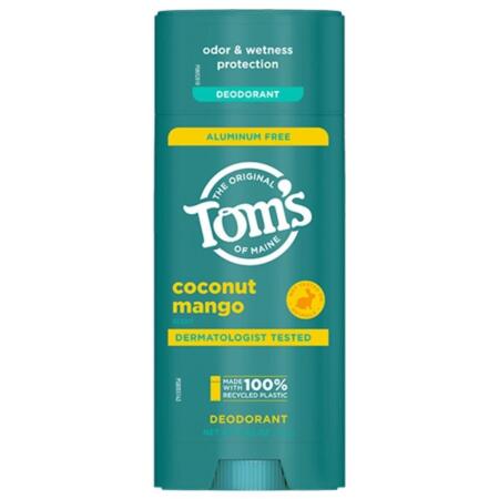 Tom's of Maine Coconut Mango Hindistan Cevizi Mango Deo Stick 92 gr Aluminum Free - 1
