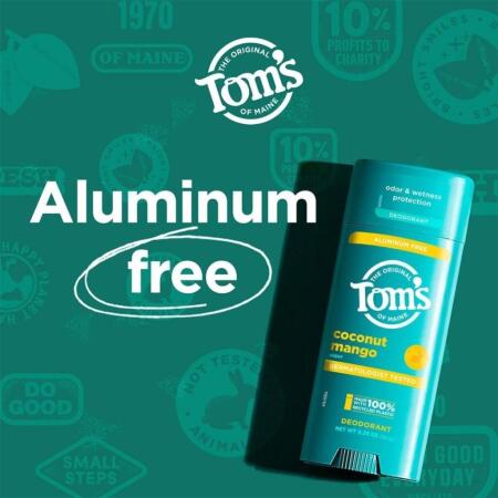 Tom's of Maine Coconut Mango Hindistan Cevizi Mango Deo Stick 92 gr Aluminum Free - 5