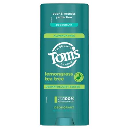 Tom's of Maine Lemongrass & Tea Tree Limon Otu Çay Ağacı Deo Stick 92 gr Aluminum Free - 1