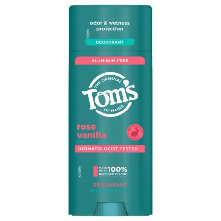 Tom's of Maine Rose Vanilla Gül Vanilya Deo Stick 92 gr Aluminum Free - 1