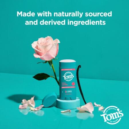 Tom's of Maine Rose Vanilla Gül Vanilya Deo Stick 92 gr Aluminum Free - 6