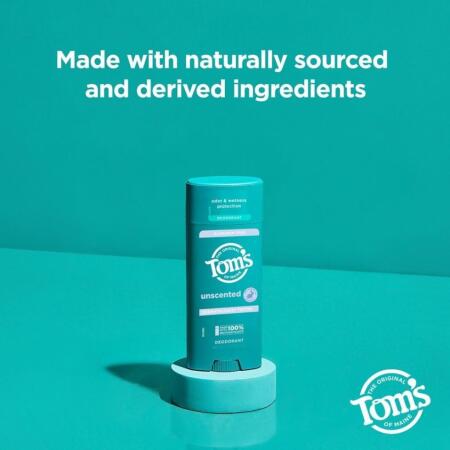 Tom's of Maine Unscented Kokusuz Deo Stick 92 gr Aluminum Free - 6