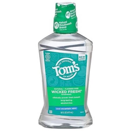 Tom's of Maine Wicked Fresh! Ağız Gargarası Cool Mountain Mint 473 ml - 3