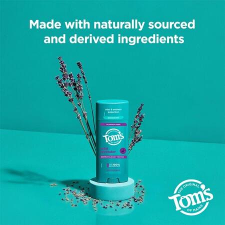 Tom's of Maine Wild Lavender Yabani Lavanta Deo Stick 92 gr Aluminum Free - 6