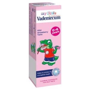 Vademecum 0-6 Yaş Diş Macunu 50 ml Hafif Çilek Şekersiz - Vademecum