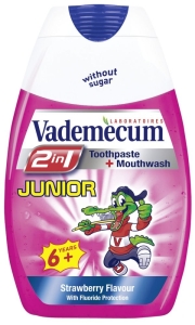 Vademecum Junior Diş Macunu 75 ml+Ağız Duşu - Vademecum