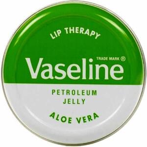 Vaseline Lip 20gr Therapy Petroleum Jelly AloeVera - Vaseline