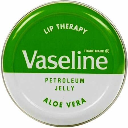 Vaseline Lip 20gr Therapy Petroleum Jelly AloeVera - 1