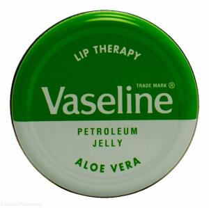 Vaseline Lip 20gr Therapy Petroleum Jelly AloeVera - 2