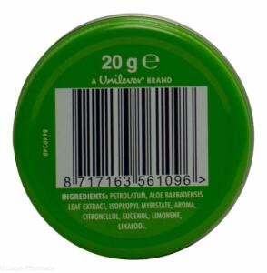 Vaseline Lip 20gr Therapy Petroleum Jelly AloeVera - 3
