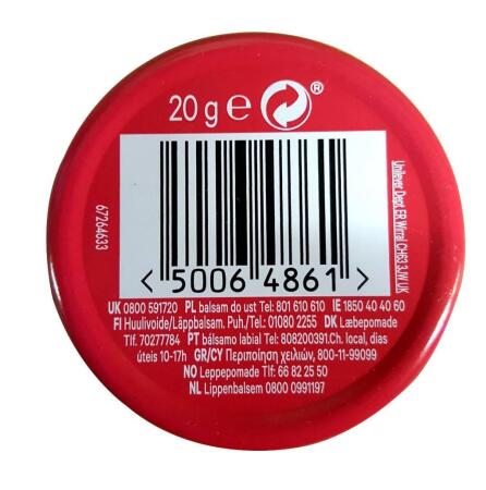 Vaseline Lip 20gr Therapy Rosy - 3