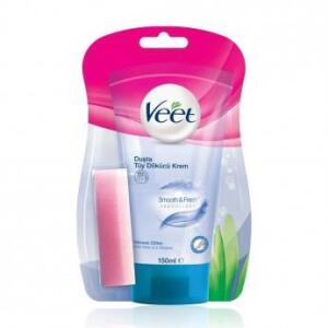 Veet Pure Duşta Tüy Dökücü Kremi 150 ml Hassas Ciltler Bacak&Vücut Bölgesi - Veet