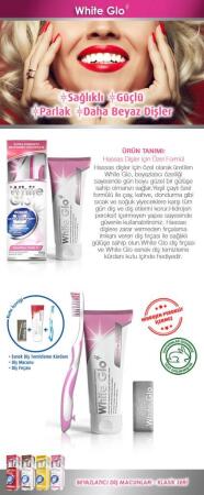 White Glo Hassas Diş Macunu 150Gr Fırça Hediyeli - 2