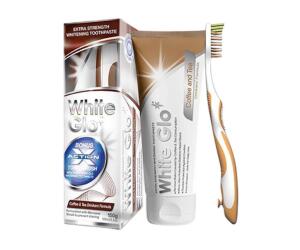 White Glo Sigara ve Kahve İçenler İçin B.Diş Macunu 150 gr ve Diş Fırçası Hediyeli - White Glo